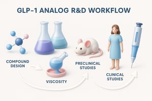 GLP-1 viscosity