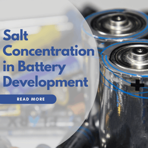 Salt Concentration in Battery Development